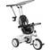 Homcom 6 In 1 Kids Tricycle with Removable Handle