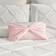 Juicy Couture Velvet Bow Designer Complete Decoration Pillows Pink (45.7x25.4cm)