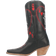 Dingo Womens Queen Hearts Round Toe Casual Boots Mid Calf Mid Heel 2-3