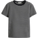H&M Cotton T-shirt - Black/White Striped