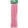 Creativ Company Chenille Piprensare 25 st Rosa 9 mm