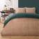 OHS Isaac Geometric Set Teal Multi Duvet Cover Natural, Green (200x135cm)