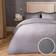 OHS Waffle Textured Set Superking Duvet Cover Grey (260x220cm)