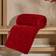 OHS Faux Fur Thick Blankets Red (150x125cm)