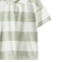 H&M Cotton Polo Shirt - Light Dusty Green/Striped (1275457003)