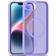 Eiderwood iPhone 16e Mat Hybrid Bagside Cover MagSafe Kompatibel Gennemsigtig Lilla
