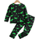 Shein pcs Toddler Boys Cartoon Dinosaur GlowInTheDark Long Sleeve Sleepwear Set Fall