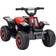 Aiyaplay Electric Quad Bike Black & Red 6V