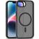 Eiderwood iPhone 16e Mat Hybrid Bagside Cover MagSafe Kompatibel Gennemsigtig Lilla