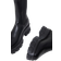PrettyLittleThing Black Extreme Chunky Sole Calf High Chelsea Boots