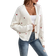 Shein Cardigan Mit Herz Stickerei - Knopf Vorne