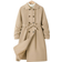 Shein Tween Girls Long Sleeve DoubleBreasted Long Casual Trench Coat AutumnWinter