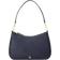 Lauren Ralph Lauren Women's Crosshatch Leather Medium Danni Shoulder Bag Rfd Nvy