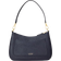 Lauren Ralph Lauren Women's Crosshatch Leather Medium Danni Shoulder Bag Rfd Nvy