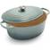 Le Creuset Signature Cast Iron Oval Oven 8 Qt Sea Salt with lid 2 gal