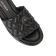 Kurt Geiger Women's Sandals Black Leather Kensington Flatform