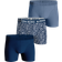 Björn Borg Cotton Stretch Boxers 3 Pack - Blue