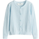 H&M Cotton Cardigan in Pointelle Knit - Light Blue (1273021001)