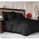 CGK Unlimited Extra Soft King Size Set 104" x 90" Duvet Cover Black (264.2x228.6cm)