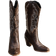 Shein Women New Autumn Forest Style Brown Outdoor Fashionable Western Embroidery Boots Cowboy Boots For Women
