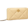 Tory Burch Quiltet Læder Kontinental Pung Dobbelt-T - Beige