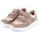bisgaard Taupe Yuki Glitter Kardborreband Skor - Taupe