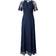 Vila Vifemma Short Sleeved Maxi Dress - Blå