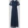 Vila Vifemma Short Sleeved Maxi Dress - Blå