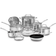 Cuisinart Chef's Classic Stainless Steel Cookware Set with lid 14 Parts