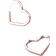 Shein Heart Design Hoop Earrings
