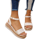 Shein Women's Rivet Decor Ankle Strap Sandals
