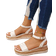 Shein Women's Rivet Decor Ankle Strap Sandals
