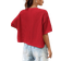 Shein Red Knit Oversized T-Shirt For Women