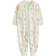 Lindex Baby Organic Cotton Berries Sleepsuit - Light Dusty Green