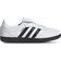 adidas Samba Blanches À Languette Prolongée - Noires
