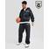 Jordan Nike Brooklyn Fleece Men's Oversized Open-Hem Trousers - Black