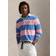 Polo Ralph Lauren - Rosa/Blårandig Rugbytröja Med Ikonlogga