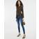 River Island Mid Rise Molly Bum Sculpt Skinny Jeans - Midwash Blue