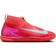 Nike Kids Air Zoom Mercurial Superfly 10 Academy IC High-Top Football Shoes - Red