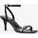 Michael Kors Sandale Darrington en Cuir Craquelé - Noir