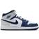 Nike Air Jordan 1 Mid GS - White/Neutral Grey/Gum Medium Brown/Midnight Navy
