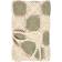 Ib Laursen Virkad Pläd Creme/Grön Filt Grön, Beige (170x130cm)