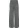 Pieces Knitted Wide Leg Jogger Co-Ord - Grey Blue Stripe