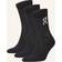 On Logo Socks High 3 Pack - Black