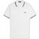Fred Perry Men's Twin Tipped Polo Shirt - White