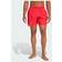 adidas Solid CLX Short-Length Swim Shorts - Pure Ruby/Black