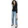River Island Button Front Blazer - Black