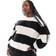 ASOS Curve Oversized Crew Neck Jumper - Multi