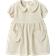 Lil'Atelier Baby Girls Heart Pocket Short Sleeve Body Dress - Vapor Blue