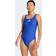adidas 3 Bar Logo Swimsuit - Semi Lucid Blue/White
